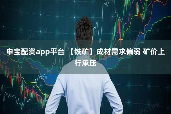 申宝配资app平台 【铁矿】成材需求偏弱 矿价上行承压